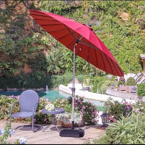 <span class=keywords><strong>Parasol</strong></span> de jardín <span class=keywords><strong>grande</strong></span> y moderno, paraguas de poste de hierro impermeable para exteriores, barato, para restaurante, Hotel, parque, Patio, <span class=keywords><strong>terraza</strong></span>, uso - Product Image 3