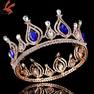 <span class=keywords><strong>Corona</strong></span> grande <span class=keywords><strong>y</strong></span> redonda para desfile, <span class=keywords><strong>corona</strong></span> <span class=keywords><strong>de</strong></span> princesa, <span class=keywords><strong>Bella</strong></span>, <span class=keywords><strong>bestia</strong></span>, <span class=keywords><strong>corona</strong></span> <span class=keywords><strong>de</strong></span> diamantes <span class=keywords><strong>de</strong></span> imitación para Miss Universo, novedad, venta al por mayor - Product Image 3