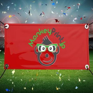 Harga Pabrik Spanduk Promosi Polyester Supermarket Custom Cetak Bendera Fiberglass Tiang Bendera Cetak Digital Dua Sisi - Product Image 2