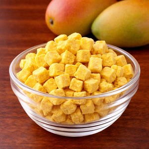 Cubos de Mango Liofilizados Premium en Paquete a Granel, 100% Natural, Snack de Fruta, Textura Crujiente Saludable, Sin Ingredientes Artificiales - Product Image 1