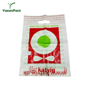 Cadeau poignée de magasinage en plastique/papier/fiber corde poignée sacs à provisions en papier 100 biodégradable <span class=keywords><strong>shoppi</strong></span> - Product Image 1