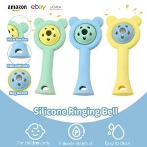 Mordedor de Silicona PP de Grado Alimenticio con Forma de Palma para Bebés Mayores de 3 Meses, Alivio y Calma para la Dentición - Product Image 6