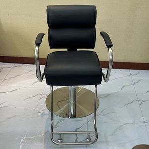 New Beauty Salon Vertical Portable Metal Barber <b>Chair</b> with Height Adjustable 360 Degree <b>Swivel</b> and Outdoor Use - Product Image 3