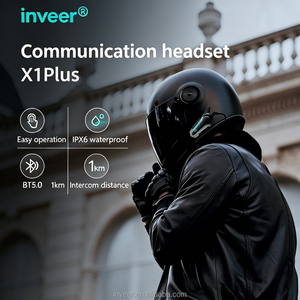 <span class=keywords><strong>Intercomunicador</strong></span> Inveer Duplex para Casco de Motocicleta, Auriculares para Casco, IPX6, <span class=keywords><strong>Intercomunicador</strong></span> para Casco de Motocicleta X1Plus - Product Image 2