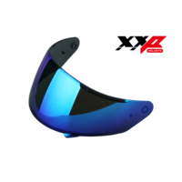 Visière de remplacement pour casque PC toutes tailles, lentille de visière de casque XXP KONG, commande en gros, couleurs : SILVER, SMOKE, RAINBOW, REVO RED, REVO BLUE