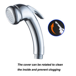 ABS Galvanoplastia Lavadora <span class=keywords><strong>Spray</strong></span> Gun Set Eco-Friendly WC Companion Bidé Flusher Auto-limpeza Chuveiro Cabeças para Cozinha - Product Image 5