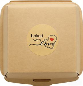 Étiquettes autocollantes personnalisées <span class=keywords><strong>pour</strong></span> cadeaux, décorations de fête, affaires, étiquettes rondes faites à la main de remerciement, étiquettes d'emballage <span class=keywords><strong>pour</strong></span> pâtisserie - Product Image 6