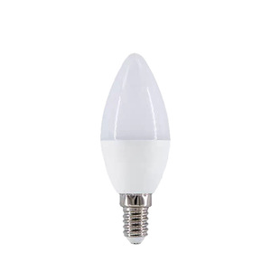 Bombilla LED tipo vela E14 con base de tornillo, luz blanca cálida de 3000K, para decoración de jardín exterior con energía solar - Product Image 5