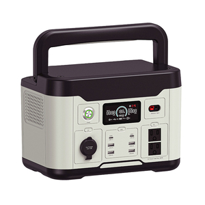 600W 307Wh onde sinusoïdale pure LiFePO4 batterie au lithium centrale électrique portable panneau solaire générateur maison Camping alimentation de secours - Product Image 3