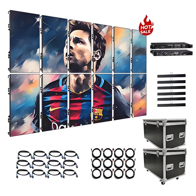 P2.6 P2.9 P3.91 P4.81 Waterproof LED Wall Movable LED Video Wall Rental Stage LED Screen Indoor Outdoor LED Display for Event