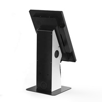 Restaurant Affichage de menu de 21.5 pouces Machine de paiement à commande automatique Comptoir de kiosque en libre-service