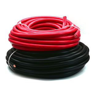Fil de câble de <span class=keywords><strong>batterie</strong></span> en gros Heavy Duty 35mm Conducteur en cuivre flexible DC Red BlackWelding Câble d'alimentation - Product Image 1