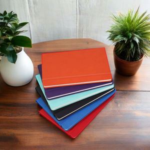 Carnet à spirales A5 personnalisé avec couverture en cuir PVC, logo personnalisé, organiseur de notes quotidiennes, pages promotionnelles pour cadeaux - Product Image 4