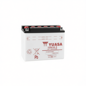 Batería de Motocicleta Yuasa 12N18-3 12V 18Ah 140A CCA - Product Image 3