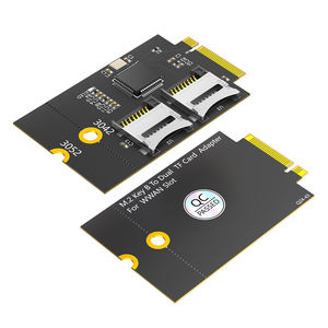 NEU 3042/3052 M.2 B-Key USB-Bus zu Dual Micro SD TF Karten T-Flash Leser Adapter Riser-Karte M2 NGFF Key-B WWAN Steckplatz für Laptop PC - Product Image 5