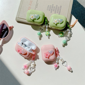 เคสหูฟังไร้สาย Daisy Heart สำหรับ AirPods รุ่นที่ 4 และ Apple Pro รุ่นที่ 2 และ 3 - Product Image 1