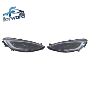 Fari a Doppia Lente Super Luminosi 12V 70W 8000 Lumen 6000K per Tesla Model <span class=keywords><strong>S</strong></span> 2014-2022, Aggiornamento Retrofit di Alta Qualità - Product Image 1