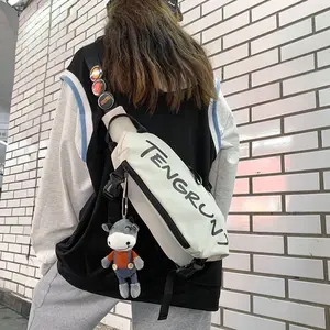 Factory Price Wholesale Custom Personality Nylon Crossbody Bags Sports Shoulder Bag Personalized Chest Bag For Young Men