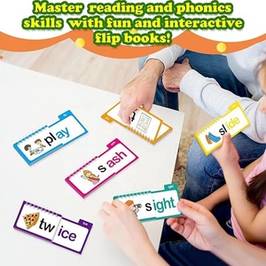 30 Libros de Lectura y Rimas para Niños, Educación Temprana, Aprendizaje de Palabras en Inglés, Libro de Ortografía, Tarjetas de Vocabulario - Product Image 4