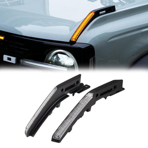 Luz LED para Capó Todoterreno para Ford Bronco 21-24, Plástico Negro, IP65, Alimentación CC - Product Image 1
