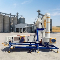 Machine de nettoyage efficace des semences par tamis d'air pour le blé, le maïs, le riz, le soja, le millet, le tournesol, séparateur de poussière, de paille et d'impuretés des grains