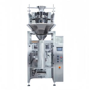 Máquina de Envasado Vertical Eléctrica para Bolsas de Rollo de Película, Sistema de Pesaje de Gránulos Sólidos de Hielo para Envasado de Productos en Polvo - Product Image 5