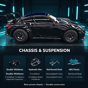 Go Kart Eléctrico Estilo GT3 Directo de Fábrica, 72V 80km/h 100km de Autonomía, Retro, Todoterreno, para Adultos, Precio OEM - Product Image 3