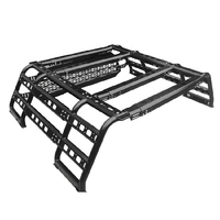 JP16 ODM 4x4 Universel Réglable Roll Bar Acier Transporteur Cage Camion Lit Rack Échelle Ute Baignoire Rack Pour Hilux pick-up