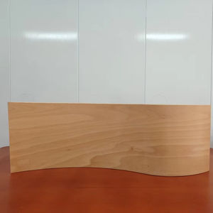 Piezas de muebles de oficina de madera doblada de chapa en forma, respaldo de pata de silla de madera contrachapada con tableros B curvos, componentes flexibles para uso en cama y Mesa - Product Image 4