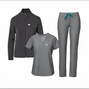 Divise mediche unisex economiche da uomo e <span class=keywords><strong>donna</strong></span>, set uniformi ospedaliere per infermieri e fornitori sanitari, tute scrub jogger - Product Image 4