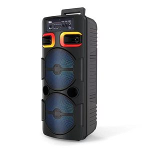 Portable puissant <span class=keywords><strong>basse</strong></span> Bt chariot karaoké <span class=keywords><strong>caisson</strong></span> <span class=keywords><strong>de</strong></span> basses haut-parleur Double 3 pouces extérieur sans fil haut-parleur fête karaoké - Product Image 1