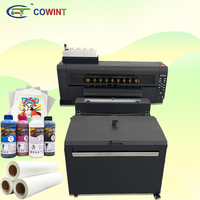 Imprimante Cowint grand format la plus vendue 60cm 24 pouces DTF avec secoueur de poudre I3200