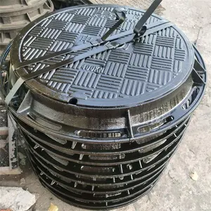 OEM Service Fire Hydrant Square Round EN124 Ductile Iron DI Water Tank Construction Used Manhole Cover