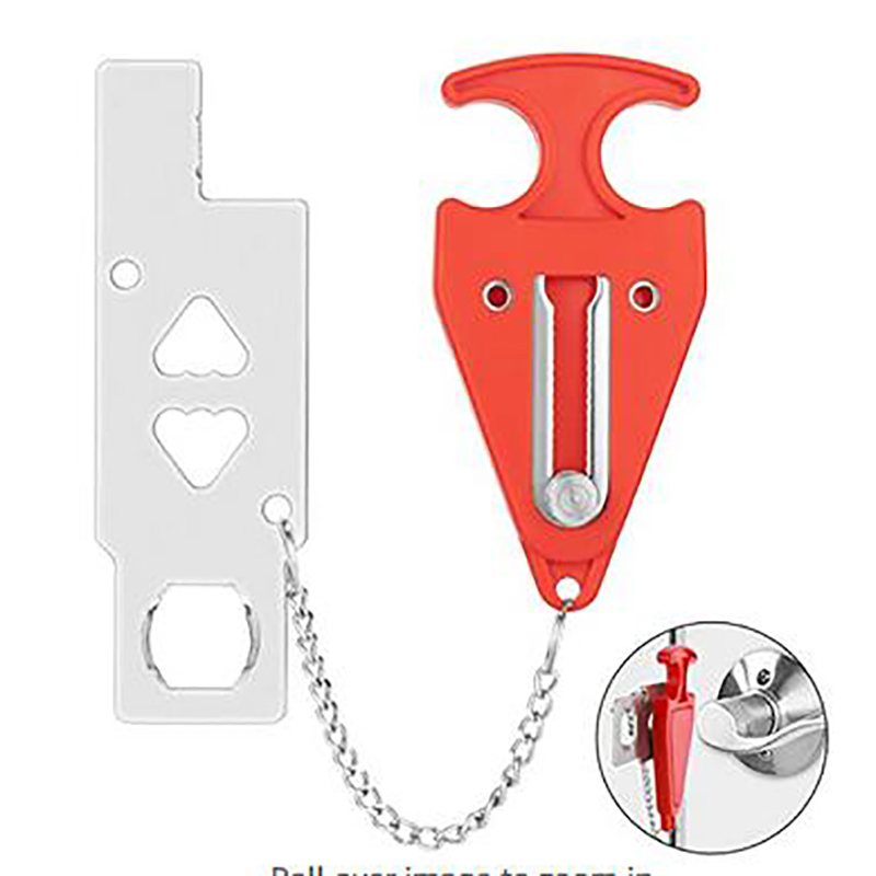 Портативный дверной замок, замок для путешествий, блокировка конфиденциальности, Блокировка безопасности для школы, отеля