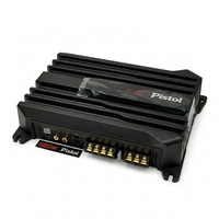 Amplificateur de puissance pour voiture PISTOL OEM Factory Service 500W 2 canaux classe AB, réponse en fréquence 5Hz-50kHz, SNR 100dB, personnalisable