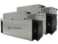 새로운 Whatsminer M50S ++ 비트 코인 광부 156Th/s 3432W BTC 광업 Whatsminer BTC 광부