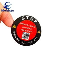 Stiker Kustom Meishan Matte Satu Sisi Tahan Air, Tahan Sobek, Tahan Panas untuk Penyegelan Tas & Penggunaan Industri