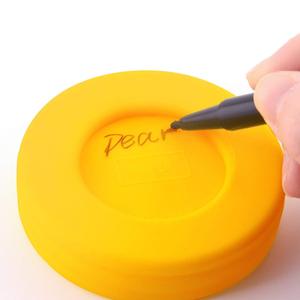 Couvercles de bocaux en plastique colorés sans BPA Couvercle de capuchon de mise en conserve anti-fuite à bouche régulière - Product Image 5