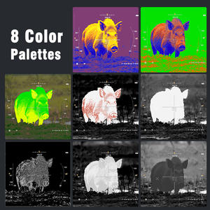 MINI-IR-335 열화상 스코프 384*288 열화상 장치, 35mm 렌즈 50Hz 사냥 및 야외 적외선 야간 투시경 - Product Image 2