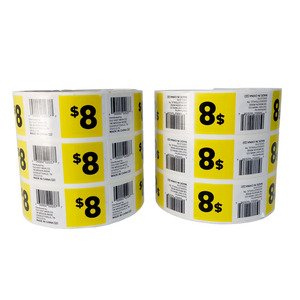 Nhà Sản Xuất Tùy Chỉnh Thương Hiệu Riêng Tên In Ấn Logo Dính <span class=keywords><strong>Sticker</strong></span> Cuộn Nhãn - Product Image 6