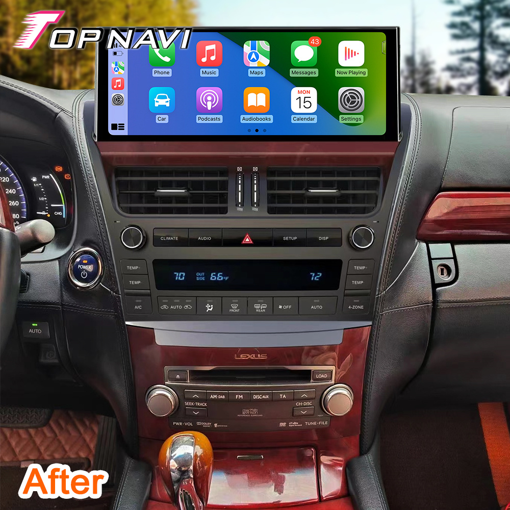 テレビ 2010-2019 LEXUS GX460 Android Head Unit QLED Display Car