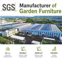Jardinières de jardin d'extérieur, grand bac à plantes surélevé modulaire, jardinière en métal pour légumes, bac à plantes d'extérieur pour balcon, terrasse