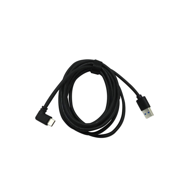 5 Meters USB a to Type C 90 Degree Right Angle Cable with PVC Jacket Braid Shielding for Computer Use Direct Stock Available