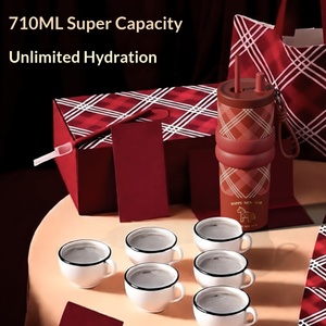 Horse Year Limited 316 Stainless Steel <b>Insulated</b> <b>Mug</b> Unisex High- Ice Boss Cup Straw Car Use 710ml Large Capacity Portable - Product Image 4