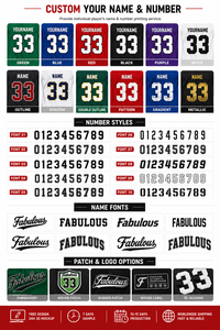 Jersey Sepak Bola Amerika Biru Royal Kustom dengan Nomor 33, Nama Tim yang Dipersonalisasi, Set Seragam Varsity Profesional - Product Image 5