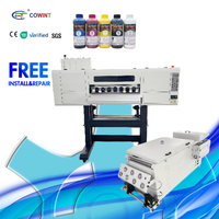 Imprimante DTF entièrement automatique Cowint nouvelle génération 650 mm, machine d'impression numérique rouleau à rouleau, tête d'impression Epson L1800 I3200 Xp600, 4 passages, 22 m2/h