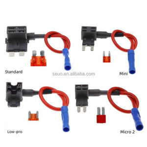 Sıcak satış otomatik tutucu Mini mikro standart düşük profilli Ato Atc bıçak dokunun satın araba sigorta 1A-40A göndermek - Product Image 1