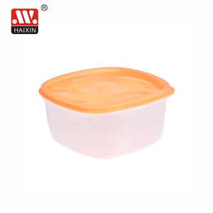 Hộp Đựng Thực Phẩm Haixing Bằng Nhựa, Hộp Đựng Thực Phẩm Màu Cam 2.9L Có Nắp Bpa Free Clear Meal Prep Hộp Lưu Trữ 12326 - Product Image 3