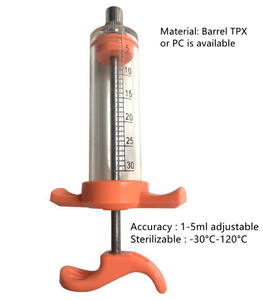<span class=keywords><strong>Jeringa</strong></span> <span class=keywords><strong>de</strong></span> bomba veterinaria desechable <span class=keywords><strong>de</strong></span> acero y plástico, <span class=keywords><strong>5ml</strong></span>, precio <span class=keywords><strong>de</strong></span> fábrica - Product Image 3