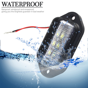 Luz LED para Matrícula <span class=keywords><strong>RANPO</strong></span> de 12V con Certificación CE para Automóviles, Barcos, Motocicletas, Aeronaves, Vehículos Recreativos, Camiones, Remolques, Exterior - Product Image 3